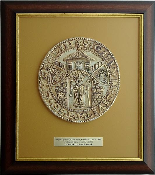 Gold Denar Award of Koszalin Chamber of Commerce and Industry 2008 for the most remarkable business achievement.