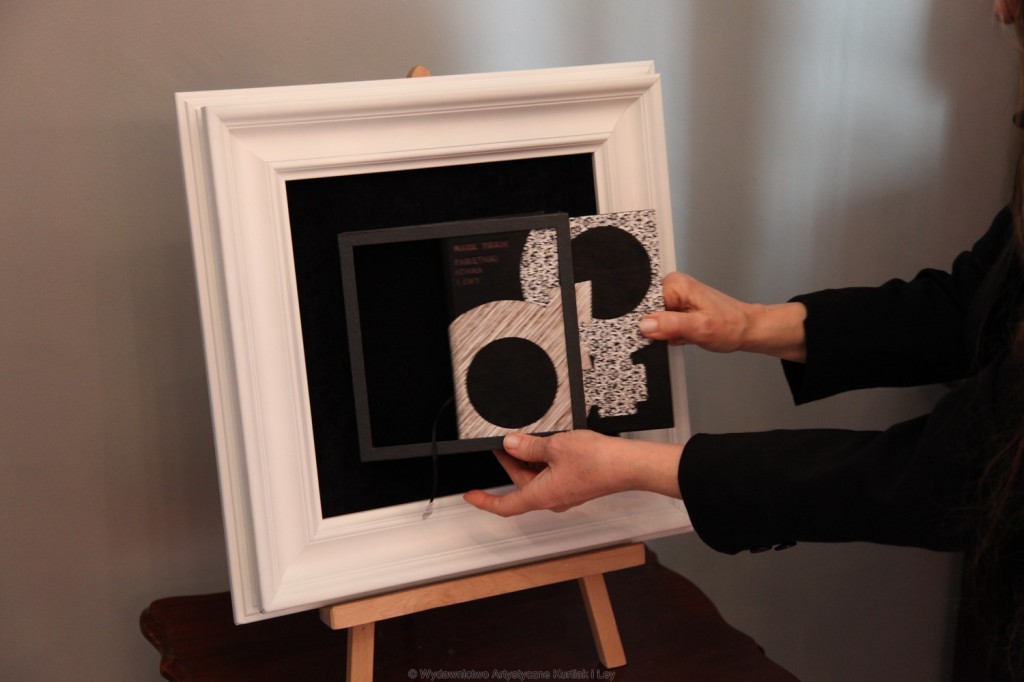 Pamiętniki Twain-Adam i Ewa `s, luxuary porządku, wyjątkowa książka wiążące skóry